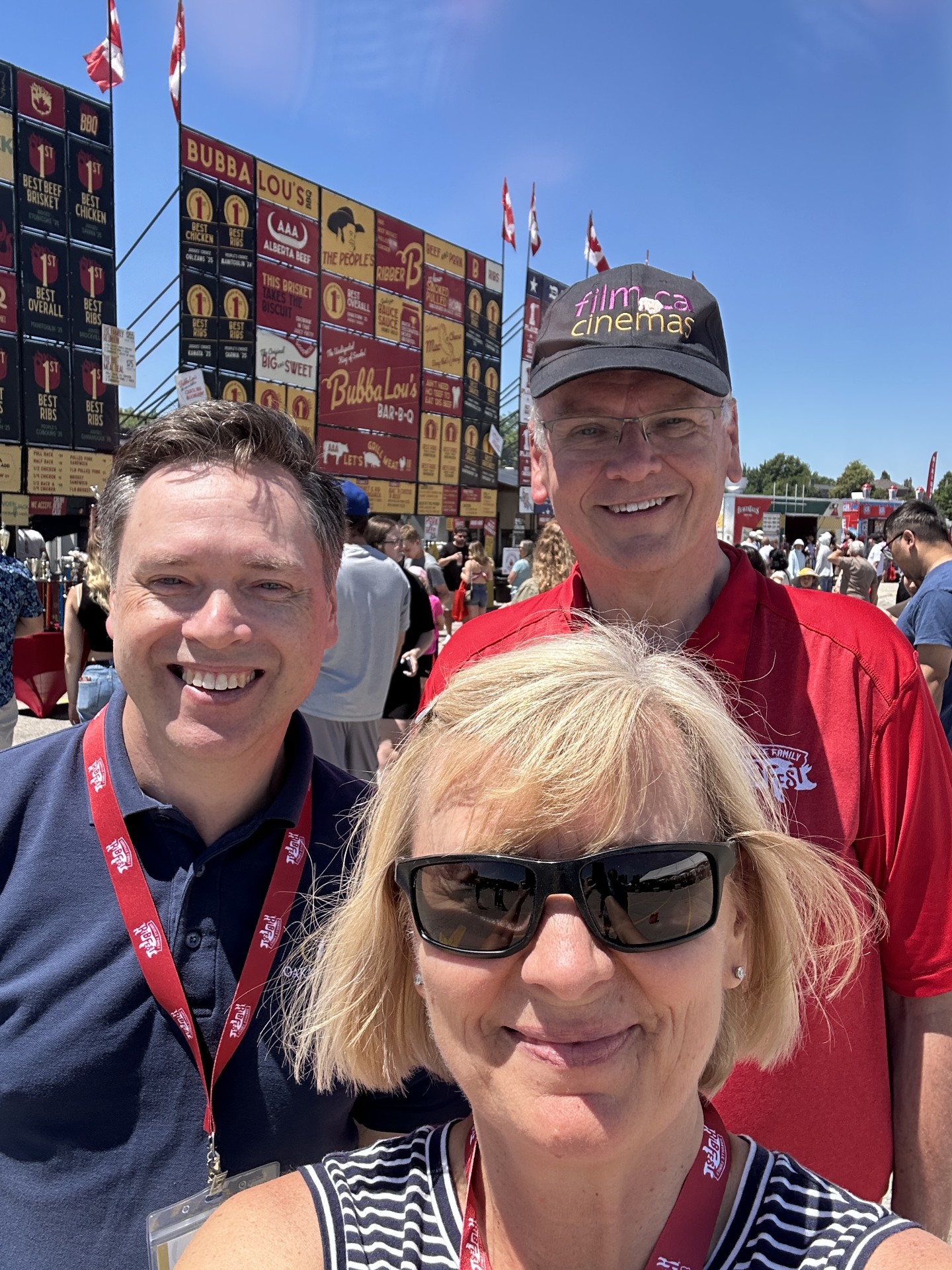 Out and about at a summer community festival