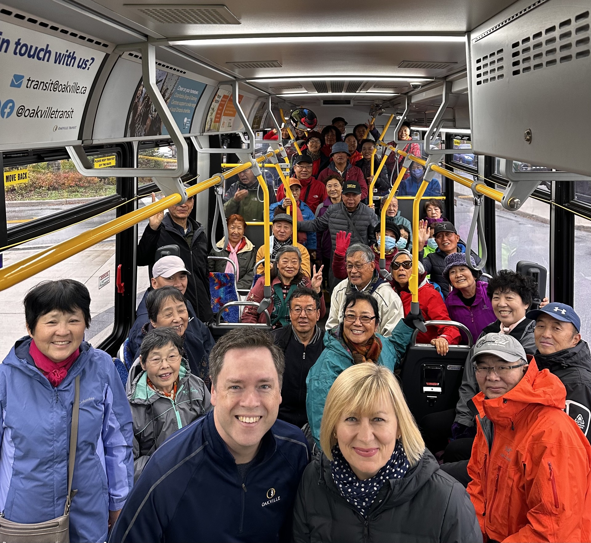 Riding along with residents on Oakville Transit